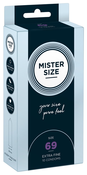 Mister Size kondom størrelse 69 10stk